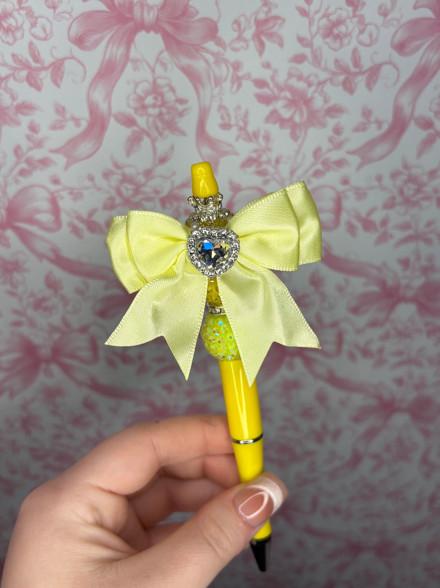 Yellow bow