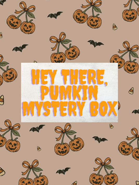 Hey there, pumpkin mystery box. ππ§‘ (Read description)
