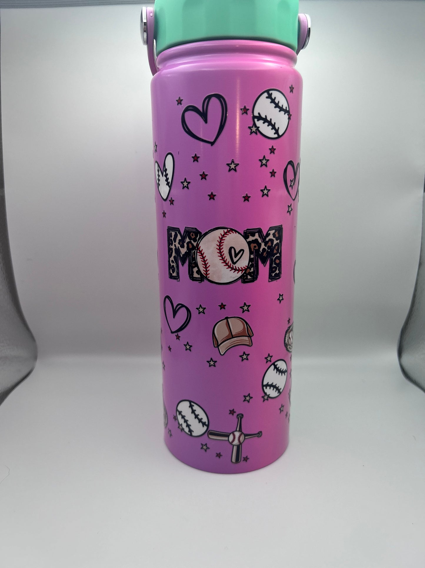 Baseball mom 24 oz tumbler