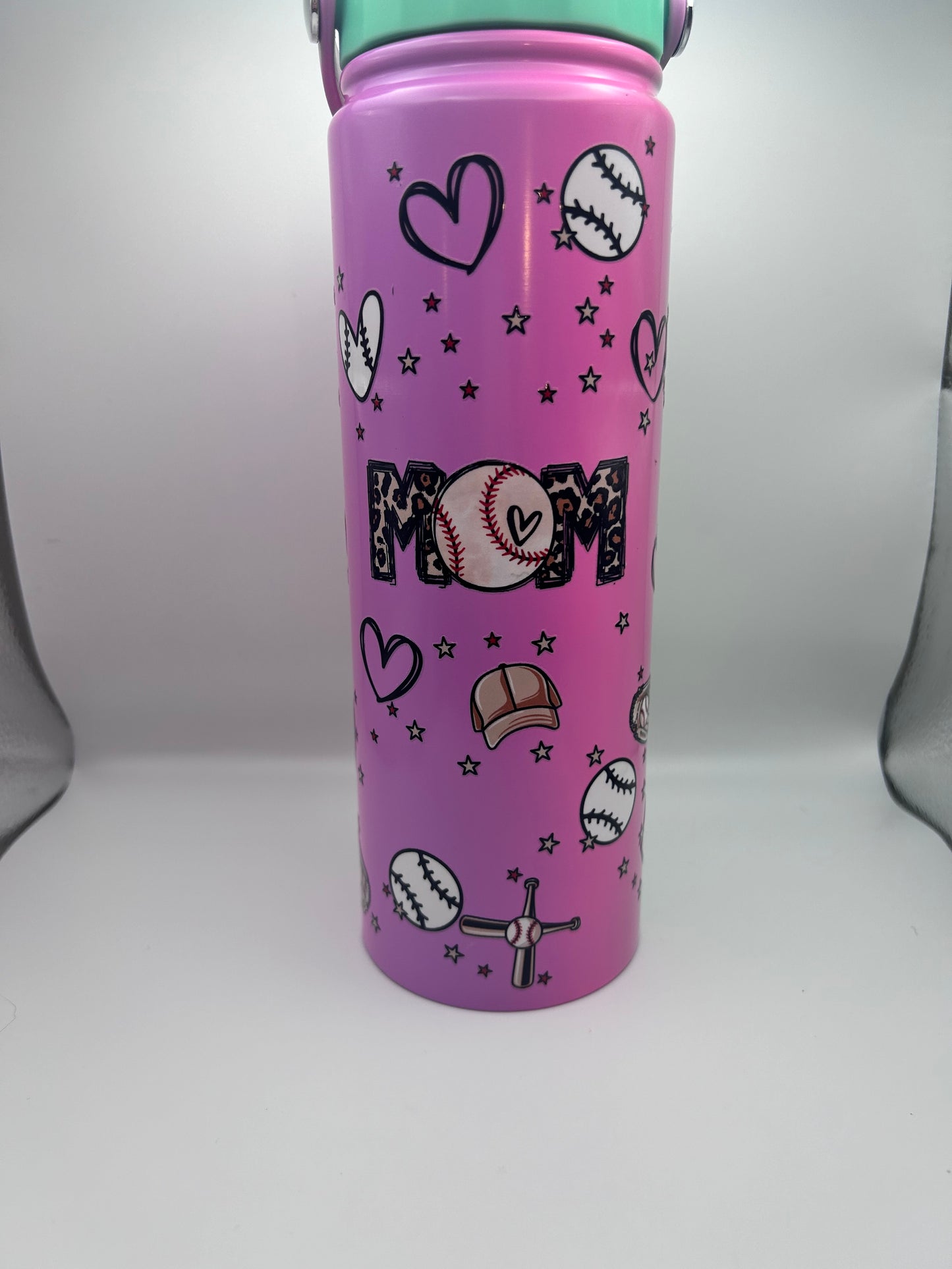 Baseball mom 24 oz tumbler