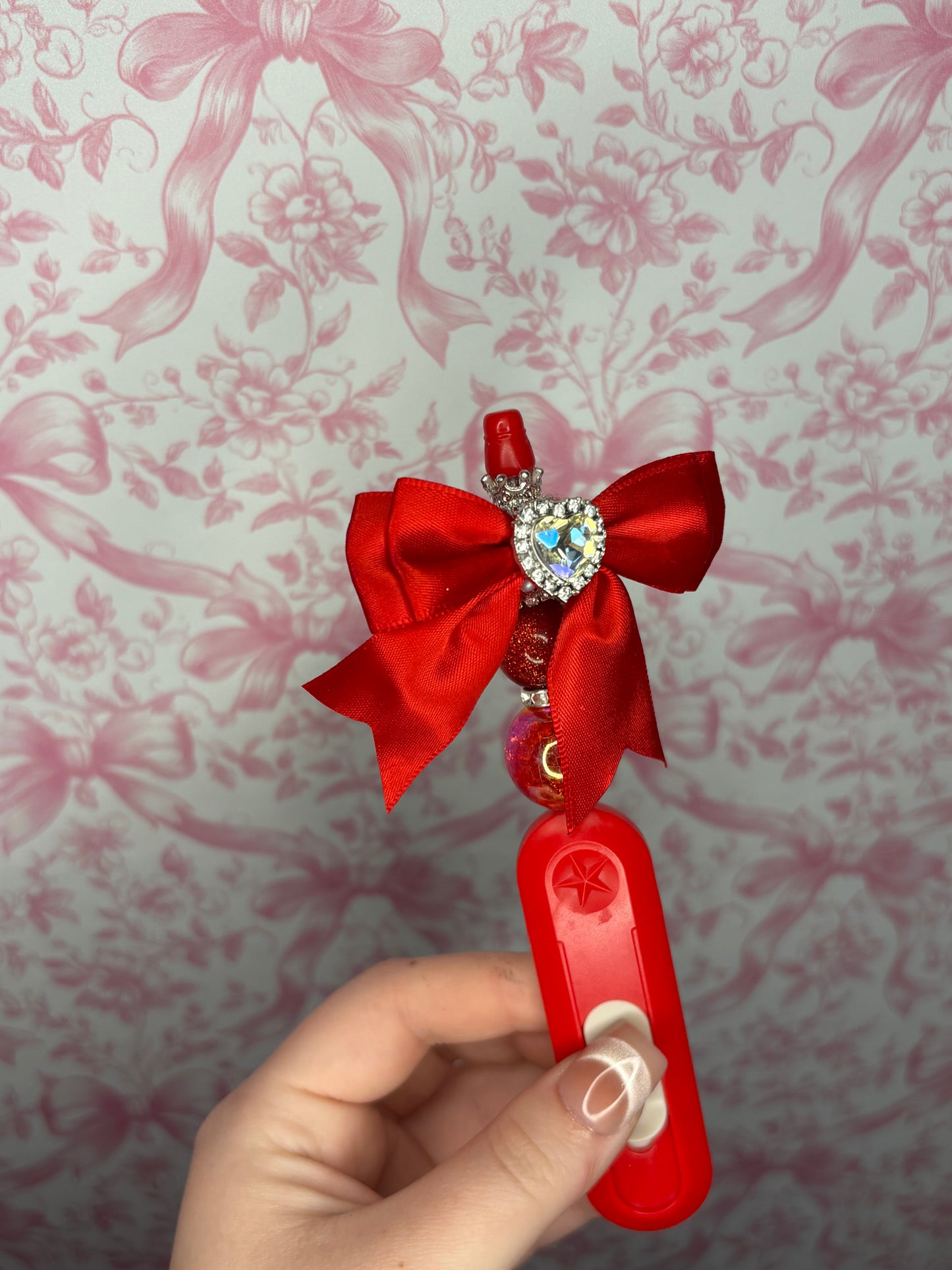 Red bow box opener