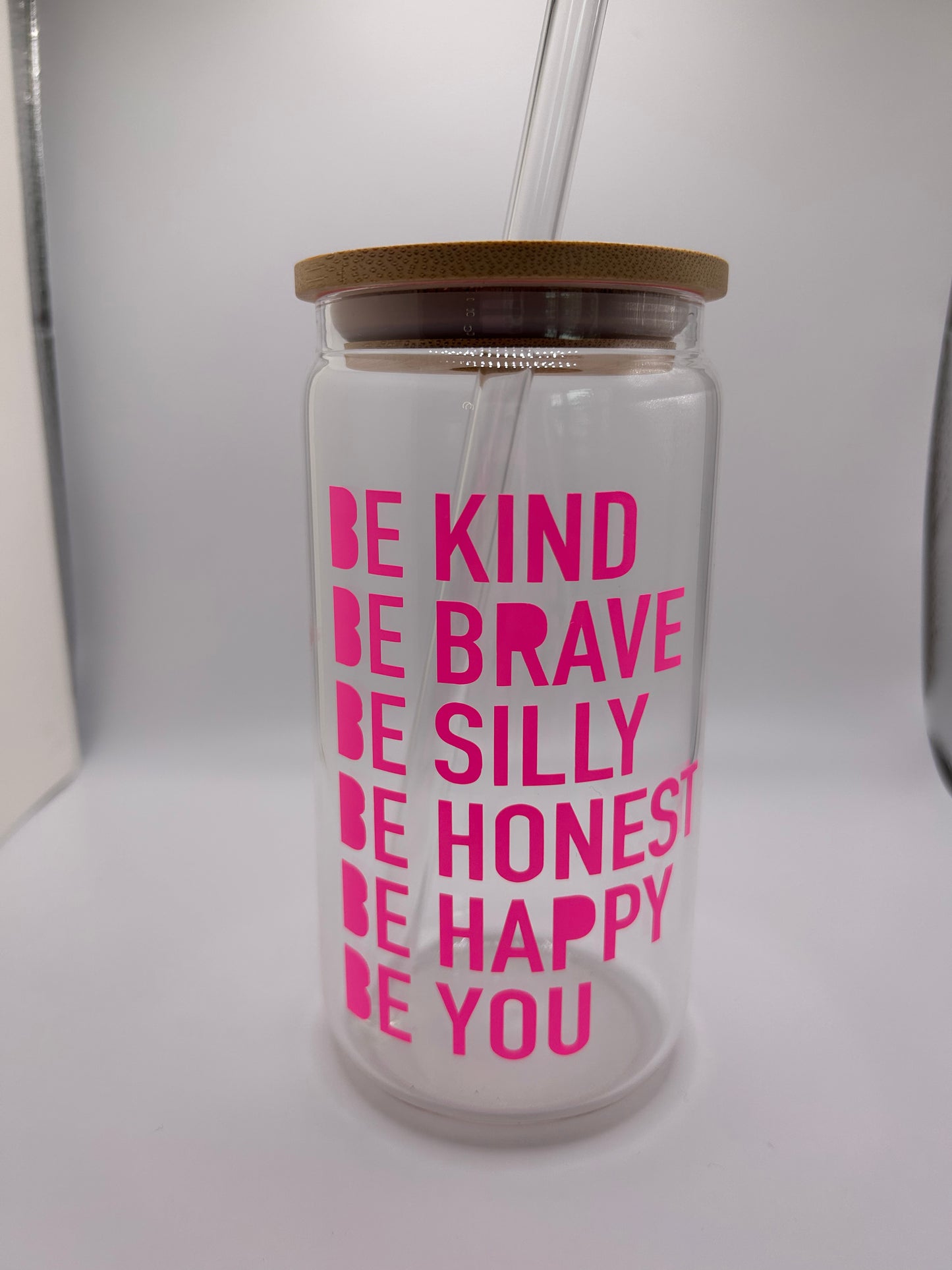 Be affirmation 16 oz libby glass