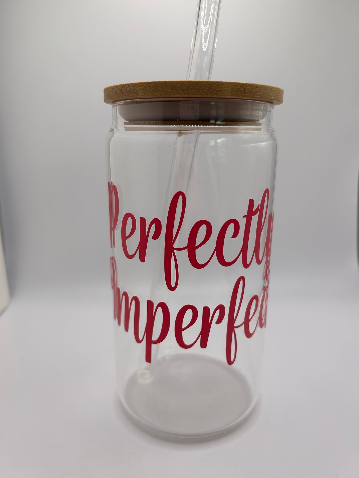 Perfectly imperfect 16 oz libby glass