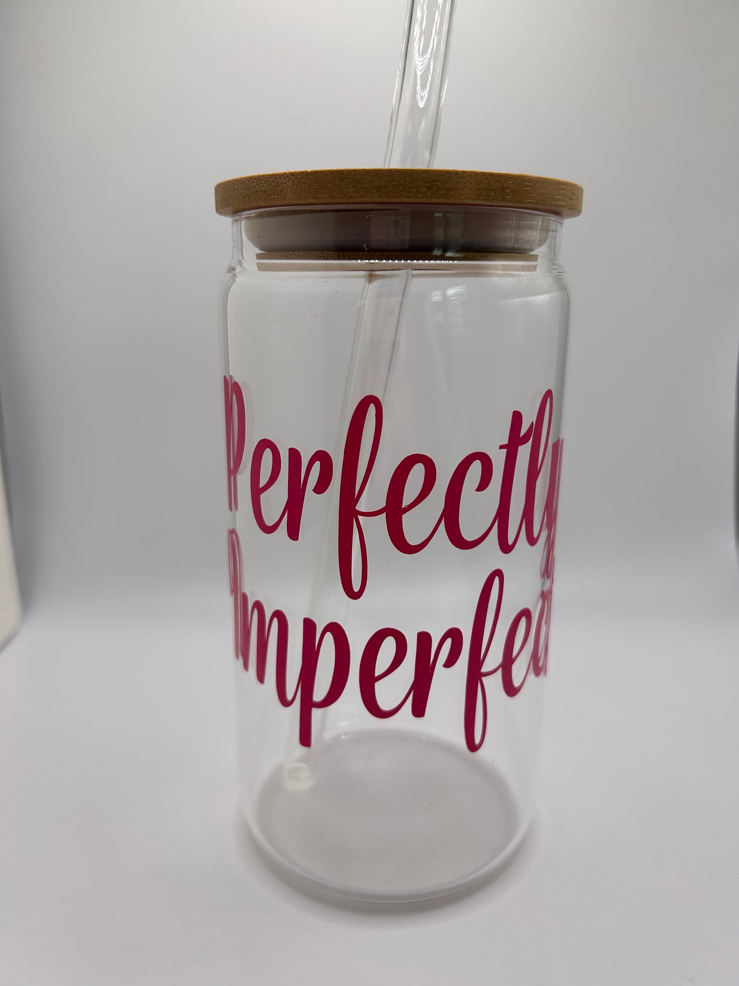 Perfectly imperfect 16 oz libby glass