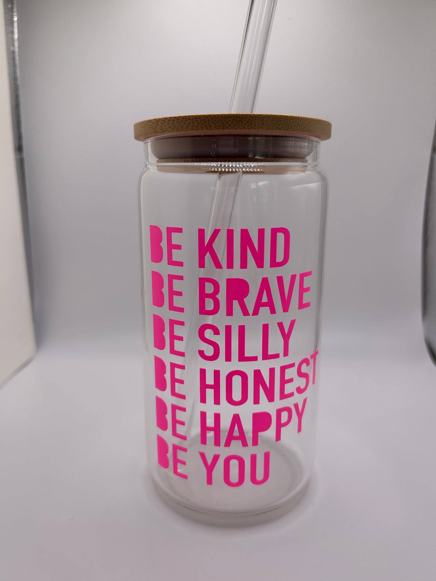 Be affirmation 16 oz libby glass