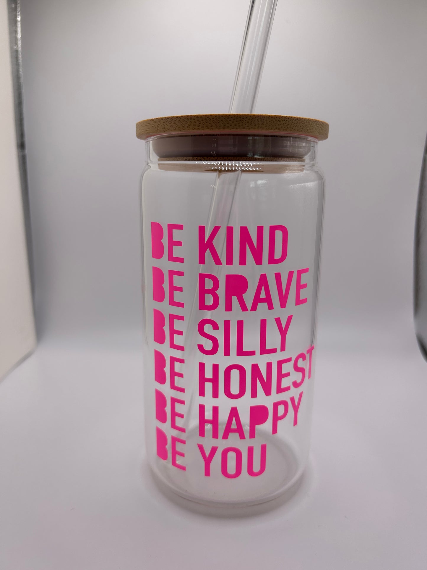 Be affirmation 16 oz libby glass