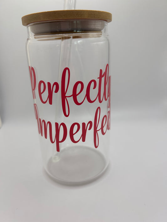 Perfectly imperfect 16 oz libby glass