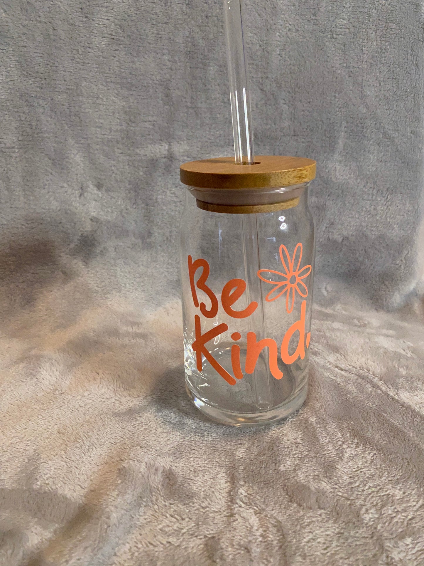 Be kind, 16 oz Libby Cup/libby glass