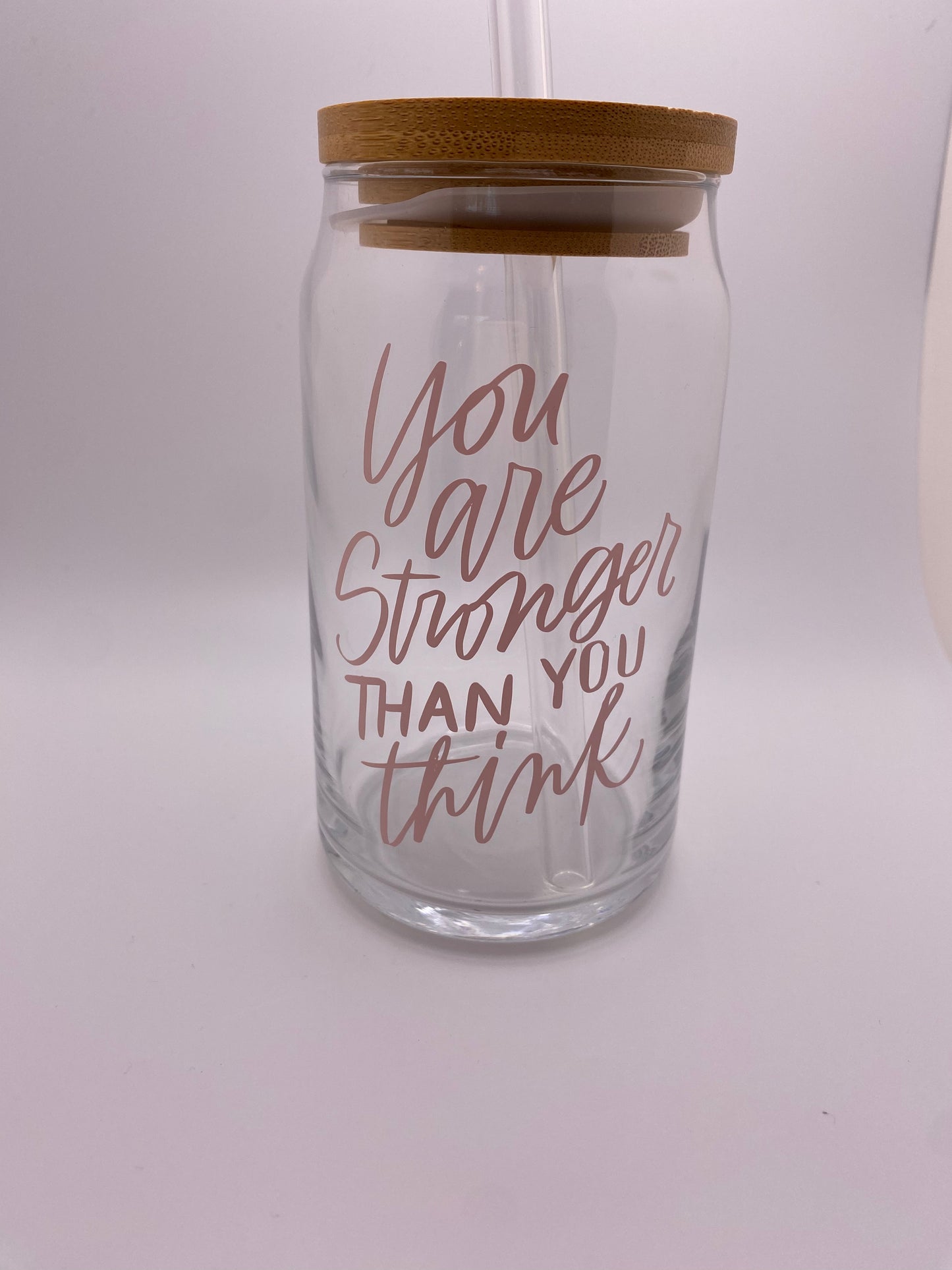 You are stronger than you think.  16 oz Libby Cup/libby glass