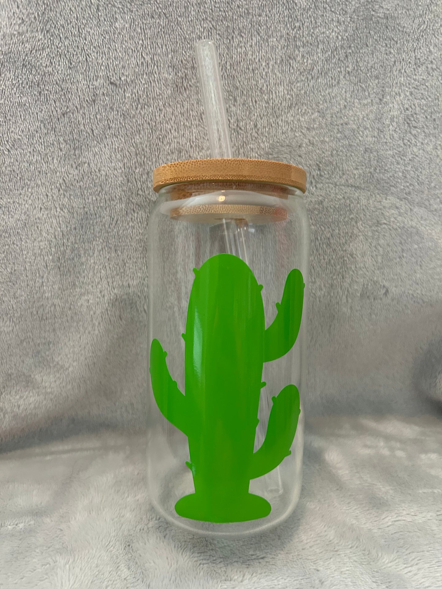 Cactus 16 oz Libby glass