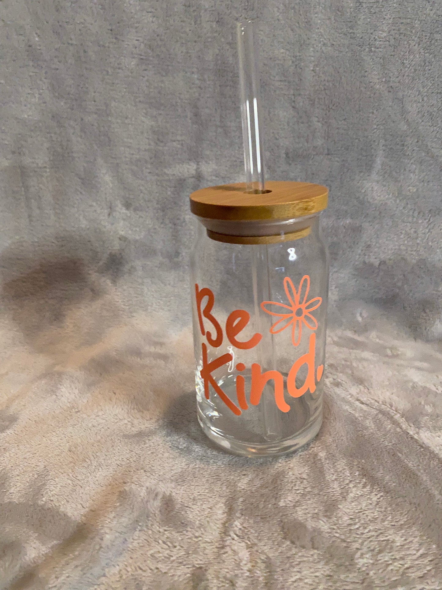 Be kind, 16 oz Libby Cup/libby glass