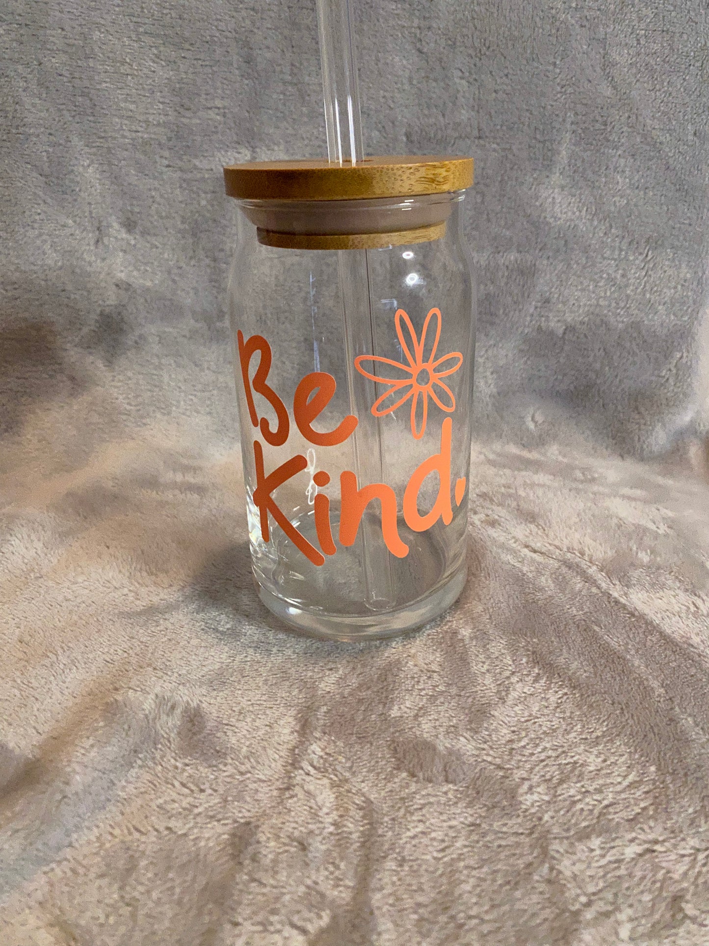 Be kind, 16 oz Libby Cup/libby glass