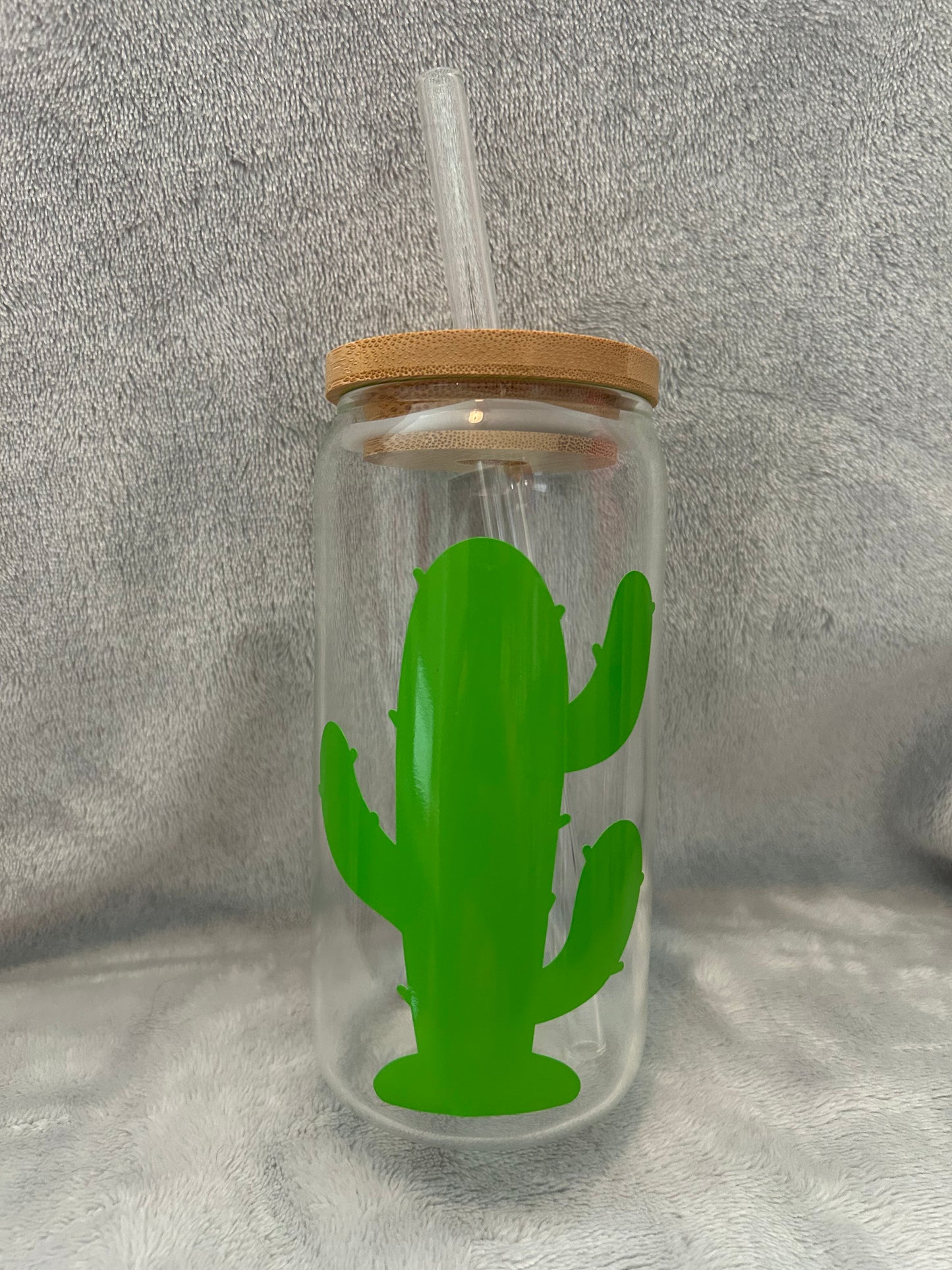 Cactus 16 oz Libby glass