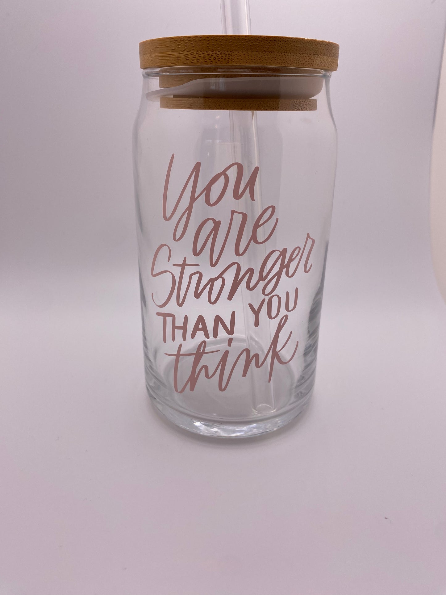 You are stronger than you think.  16 oz Libby Cup/libby glass